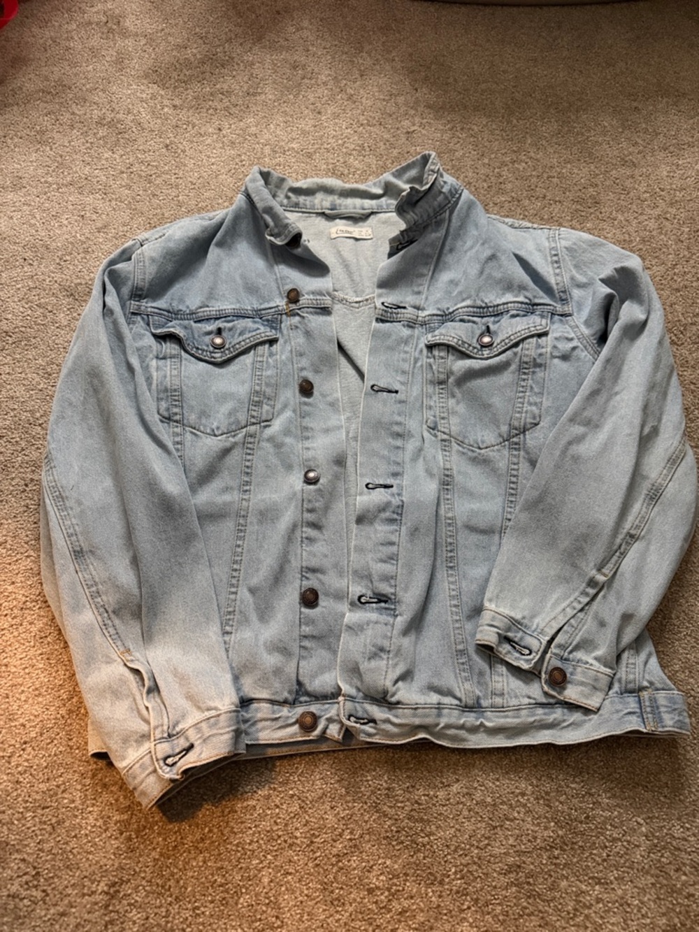 Light Wash Denim Jacket - Classic Trucker Style